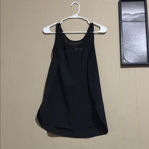 Versona Black Asymmetrical Tank Top